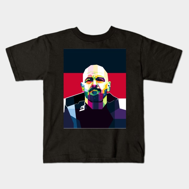 Erik Ten Hag Kids T-Shirt by WPAP46